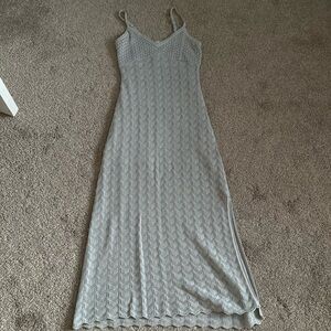 Hollister crochet midi dress
